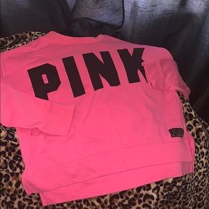 PINK SWEATSHIRT